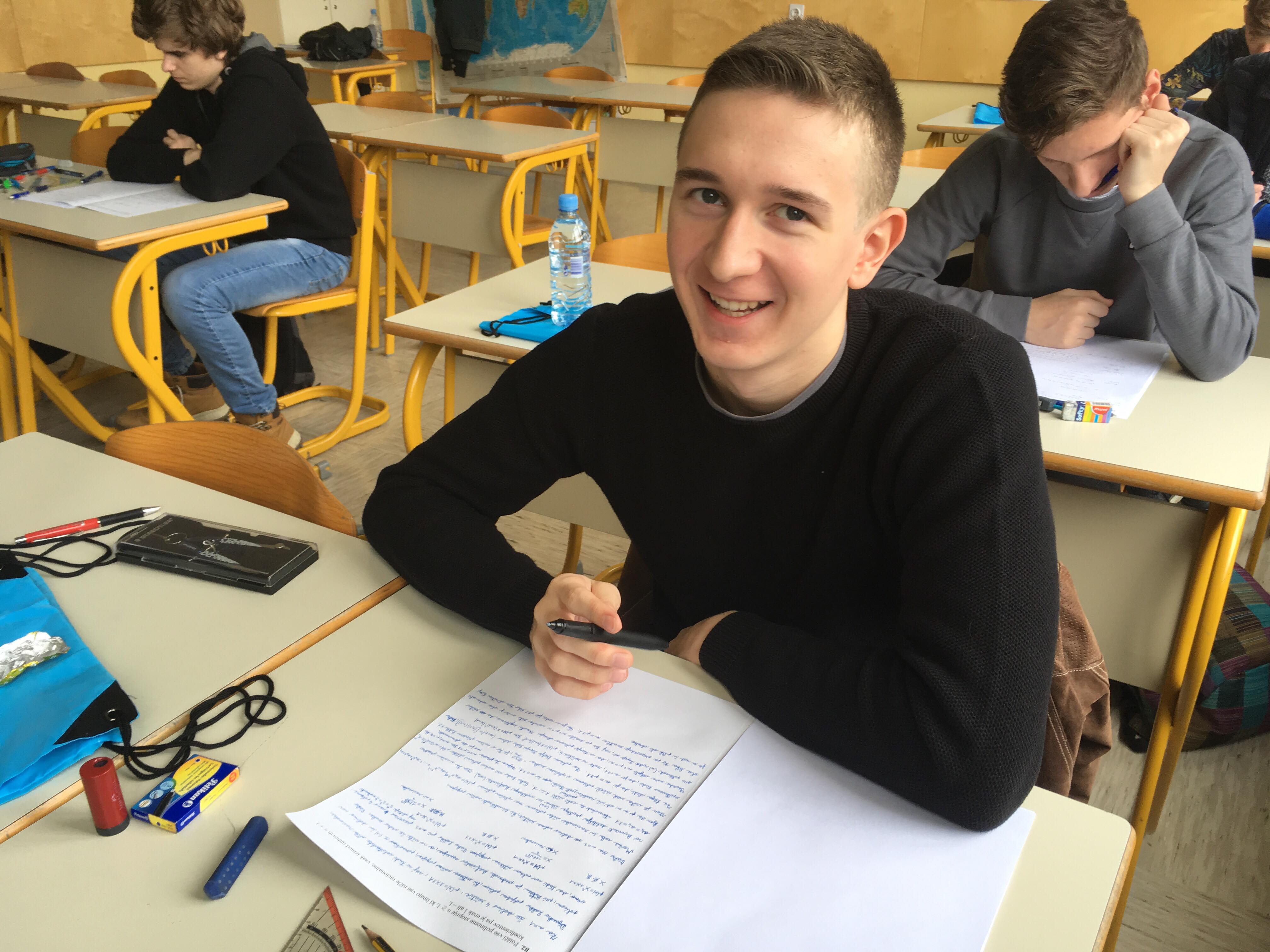 Dijaki ponosno razkazovali matematično znanje