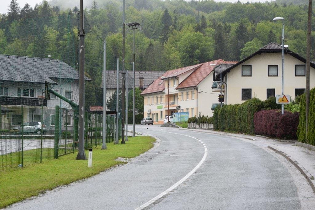 Prehod za pešce na Mlinšah