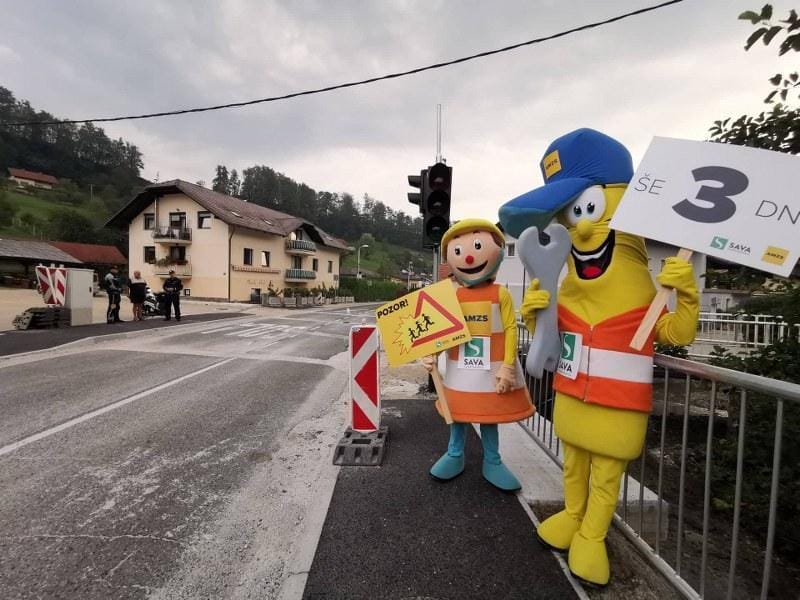 Ste ju videli? Anja in Zdravko opozarjala voznike