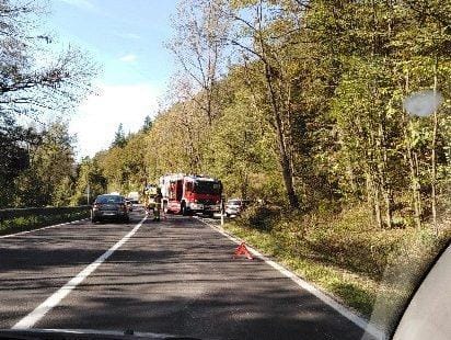 POZOR: Prometna nesreča, polovična zapora