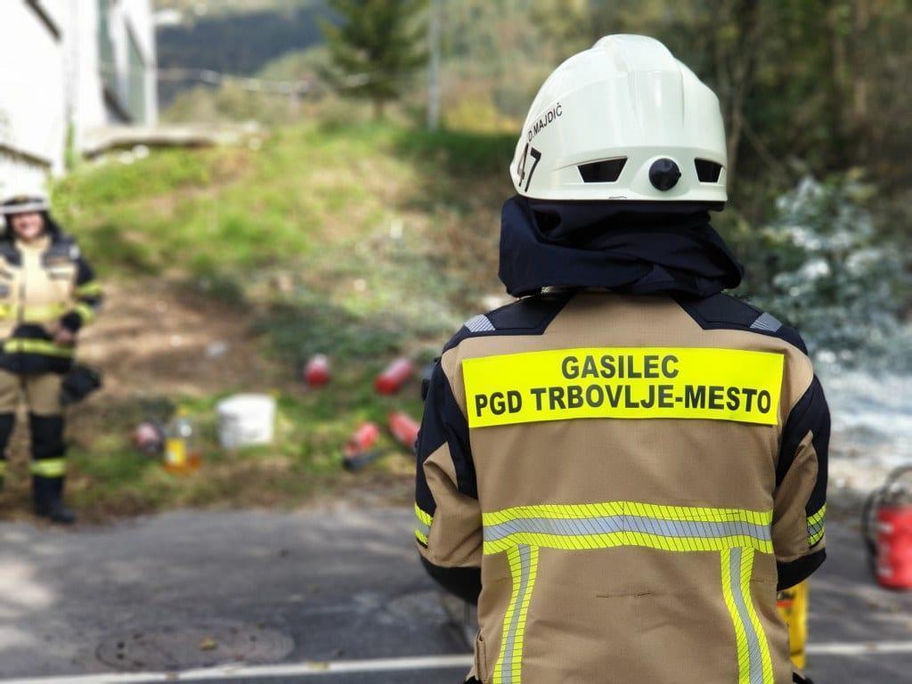 Vandalizem v Trbovljah: neznanec zanetil požar v smetnjaku