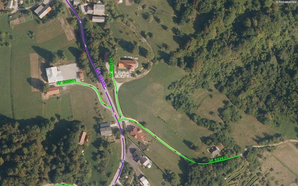 Zapora lokalne ceste