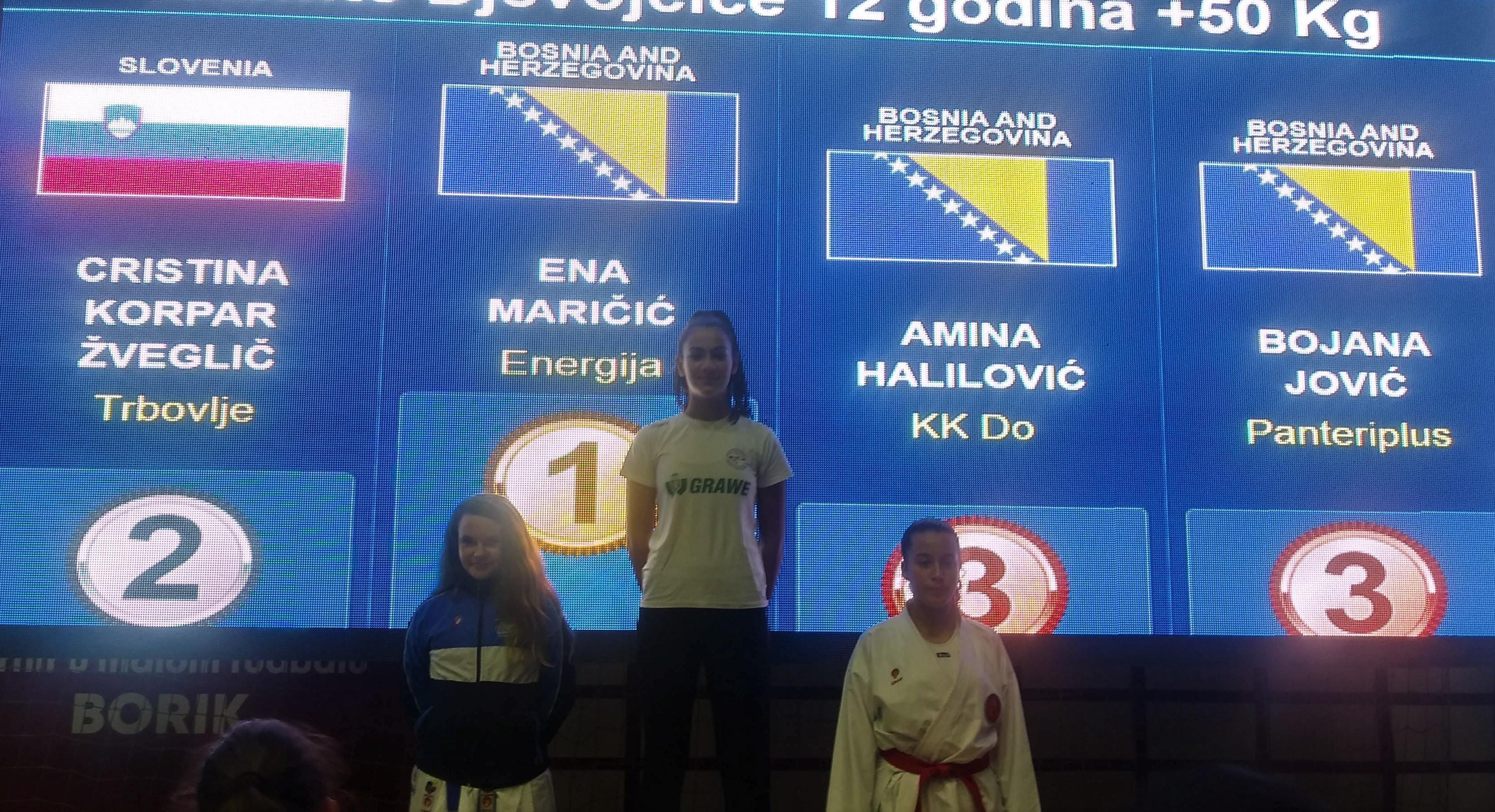 Trboveljskim karateistom v Banja Luki dve medalji