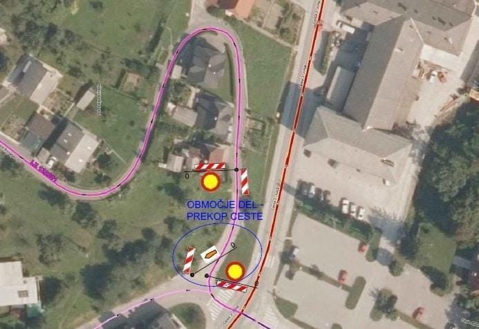 OBVESTILO: popolna zapora Rudnik-Studence-Cesta padlih borcev-Log
