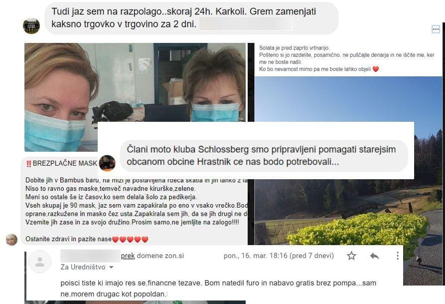 Pa naj bo brezplačna solata ali dostava iz lekarne - Zasavci smo res srčni!