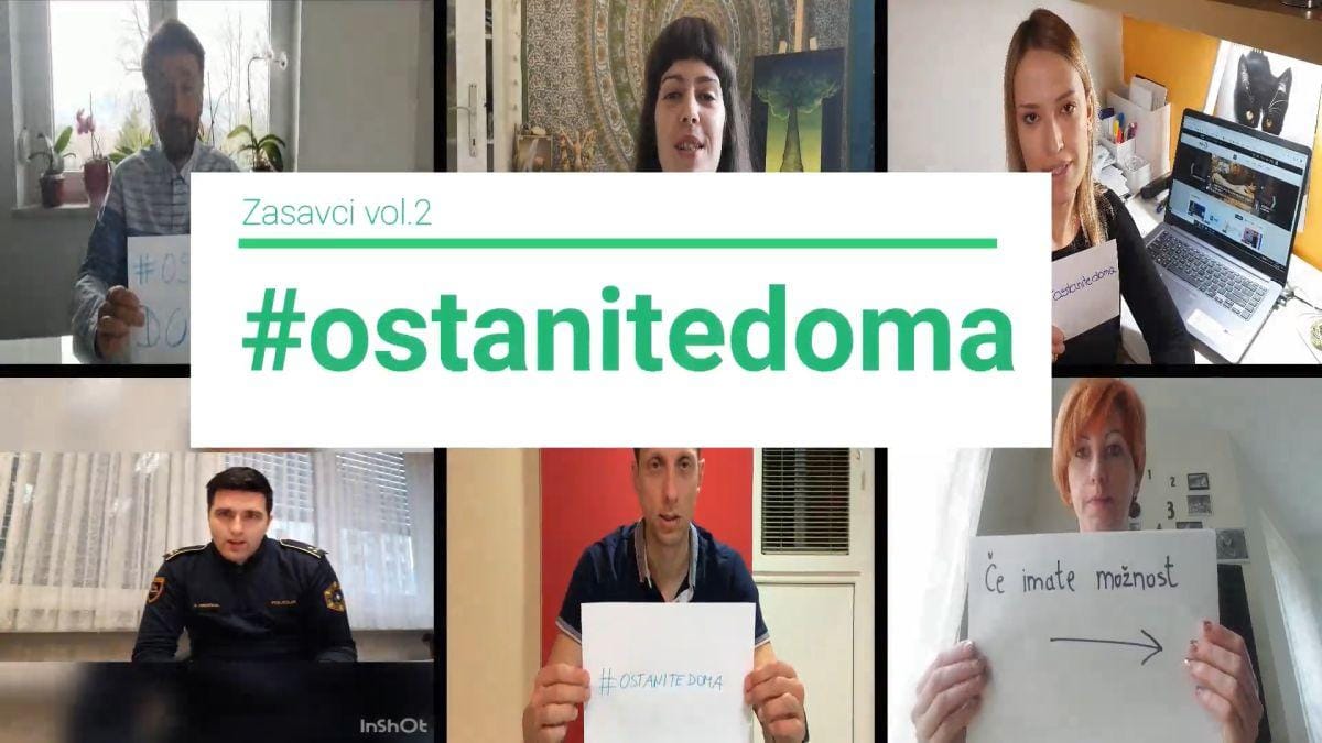 VIDEO: Županova pesem in Urškina risba #ostanitedoma vol.2