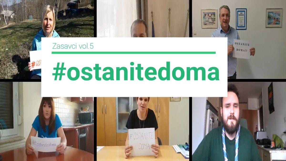 VIDEO: Še eden iz serije #ostanitedoma