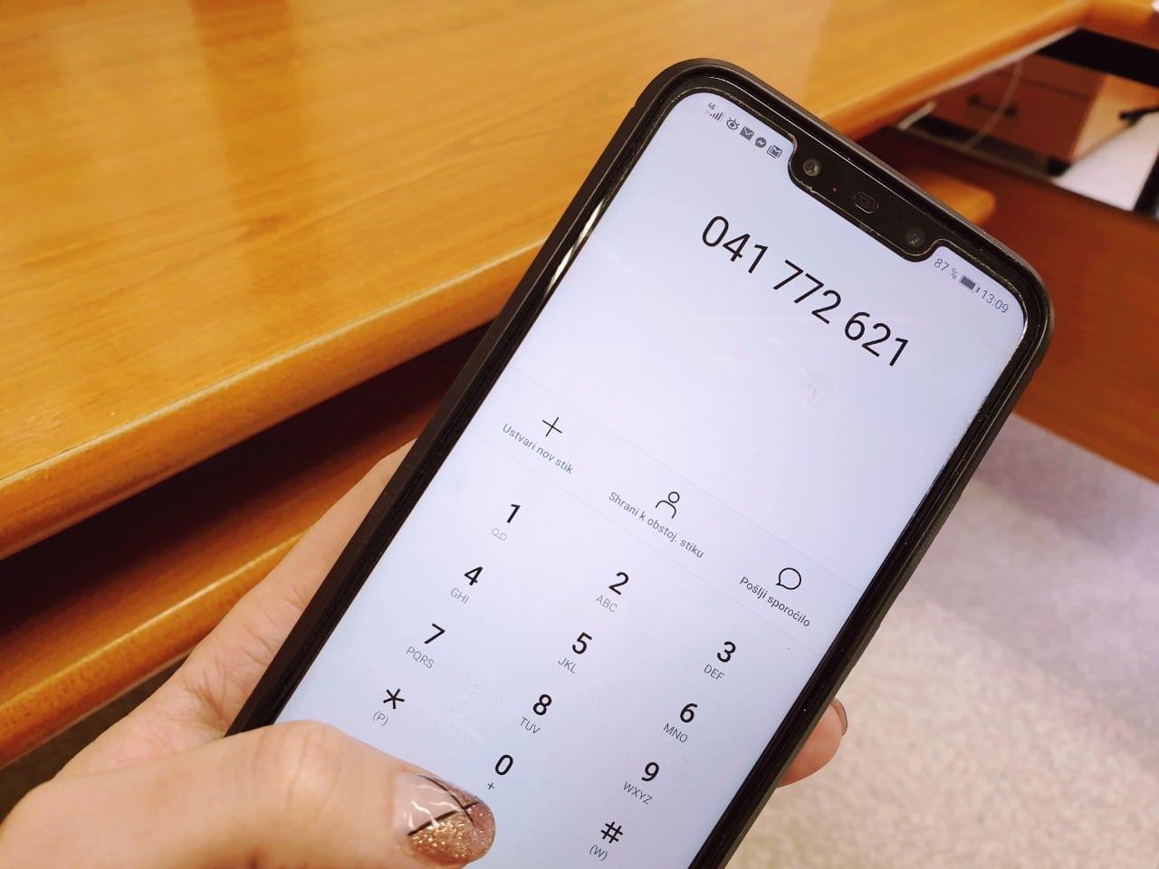 Zagorje: Poseben telefon za nujne zadeve
