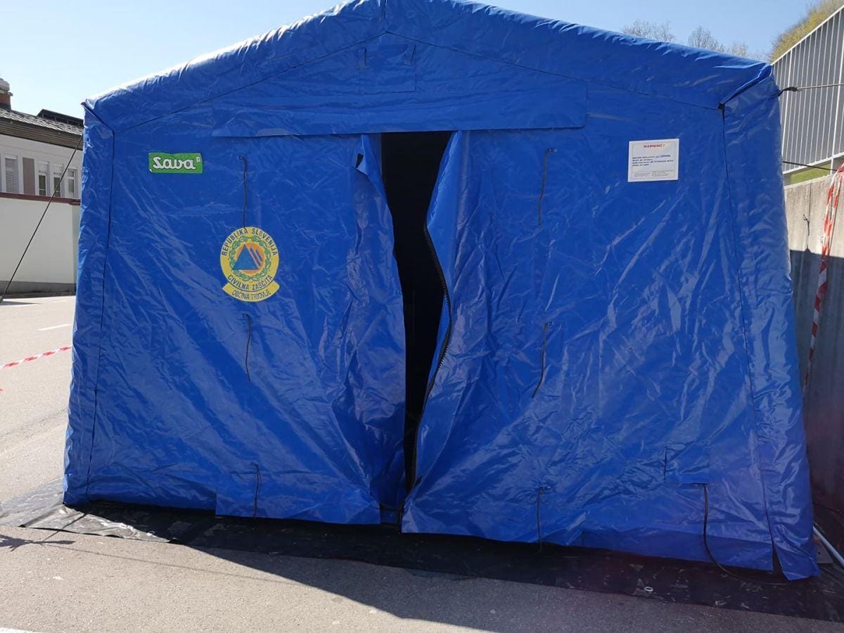 Dobrih 40 Zasavcev v covid ambulanti