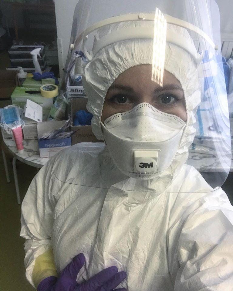 Svoj dopust je izkoristila za prostovoljno delo v hrastniškem Domu
