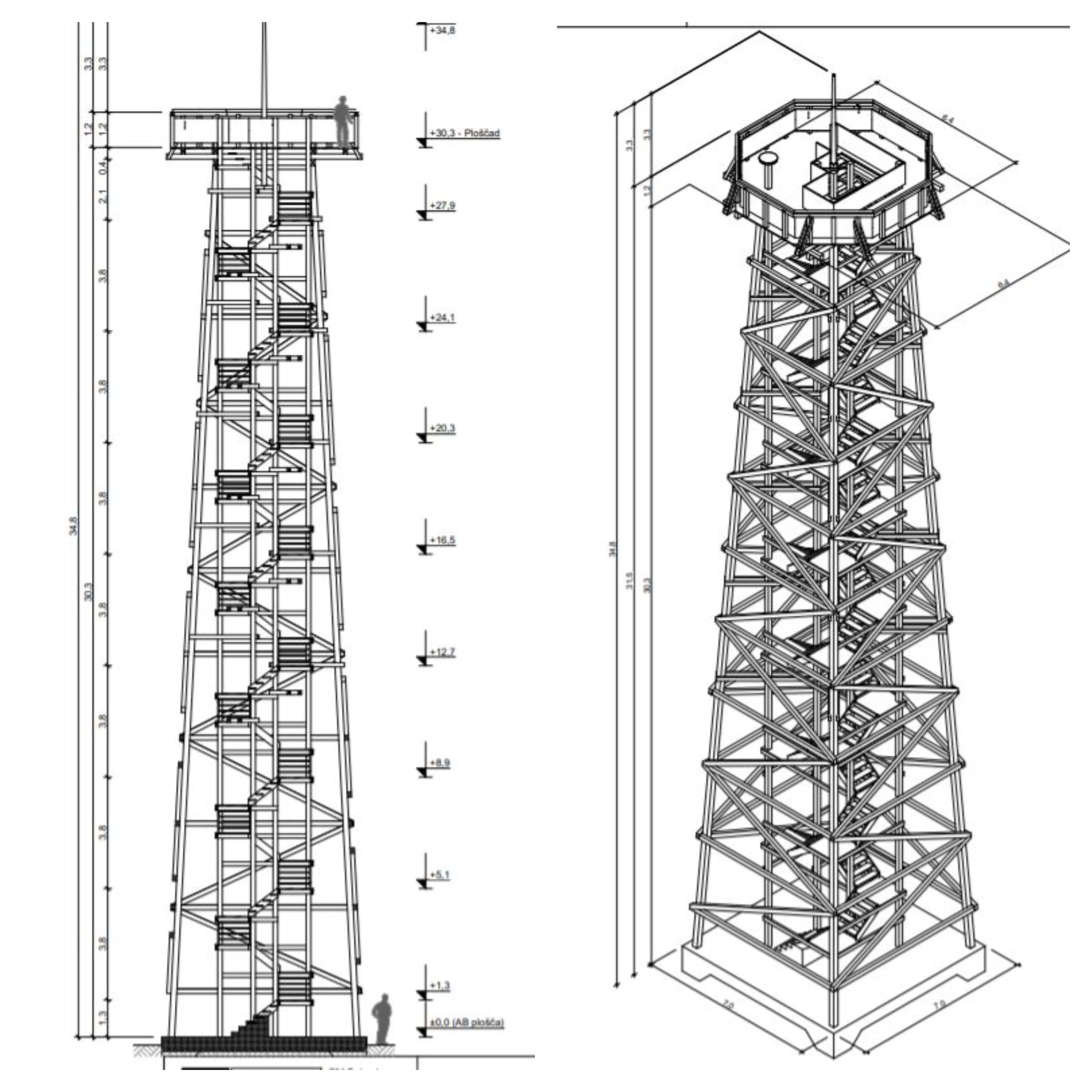 V Zagorju bo stolp, na katerega bo lahko šlo do 20 obiskovalcev