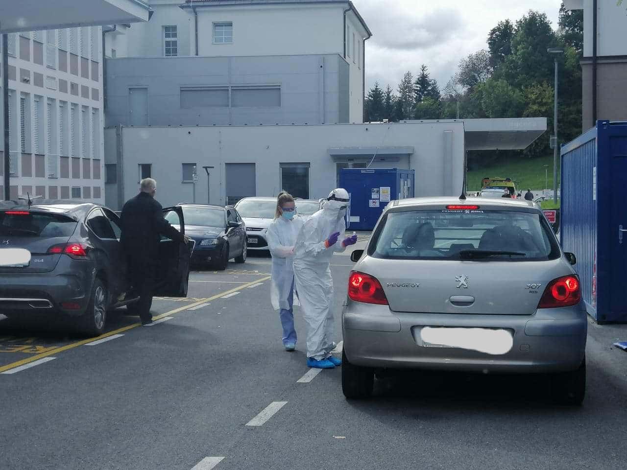 Včeraj testirali 85 občanov