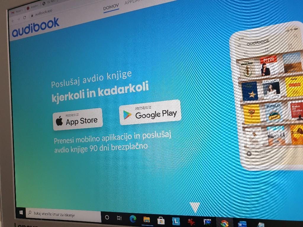 Že veste, da si lahko izposodite zvočne knjige?