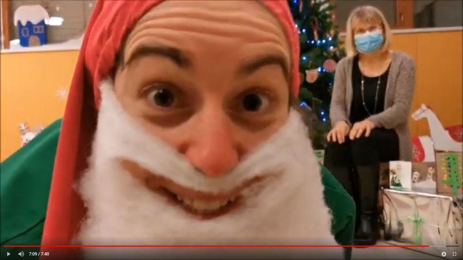 VIDEO: Palček in zagorska ravnateljica pripravila presenečenje