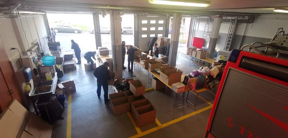 V Trbovljah zbrali več ton, jutri peljejo direktno v Petrinje