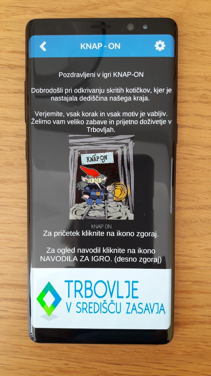 Poleg Parka kulture, pobega iz rudnika, festivala ...v kratkem še zabavna aplikacija Knap-on