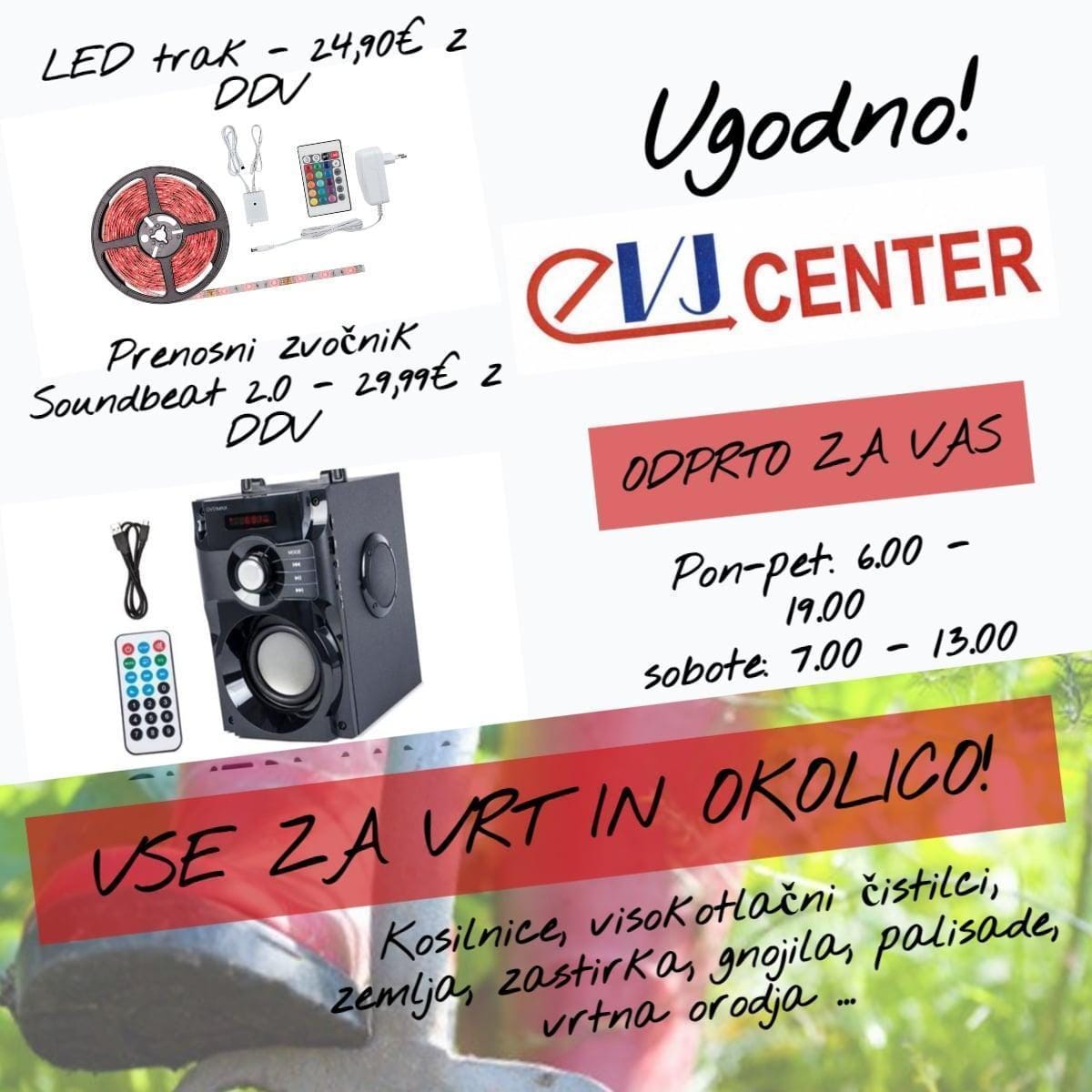 Tedenska ponudba EVJ: Odprti za vas s super ugodnostmi!