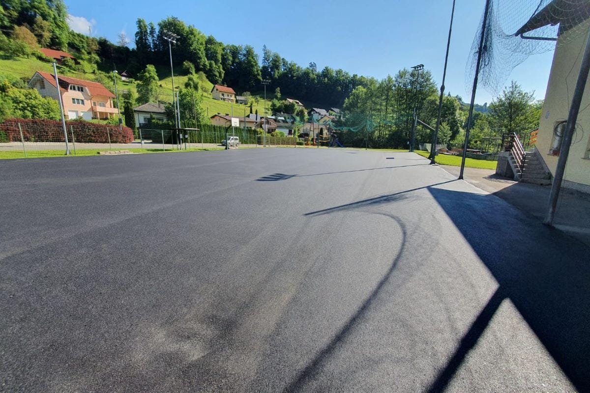 Na Mlinšah prenovljeno igrišče