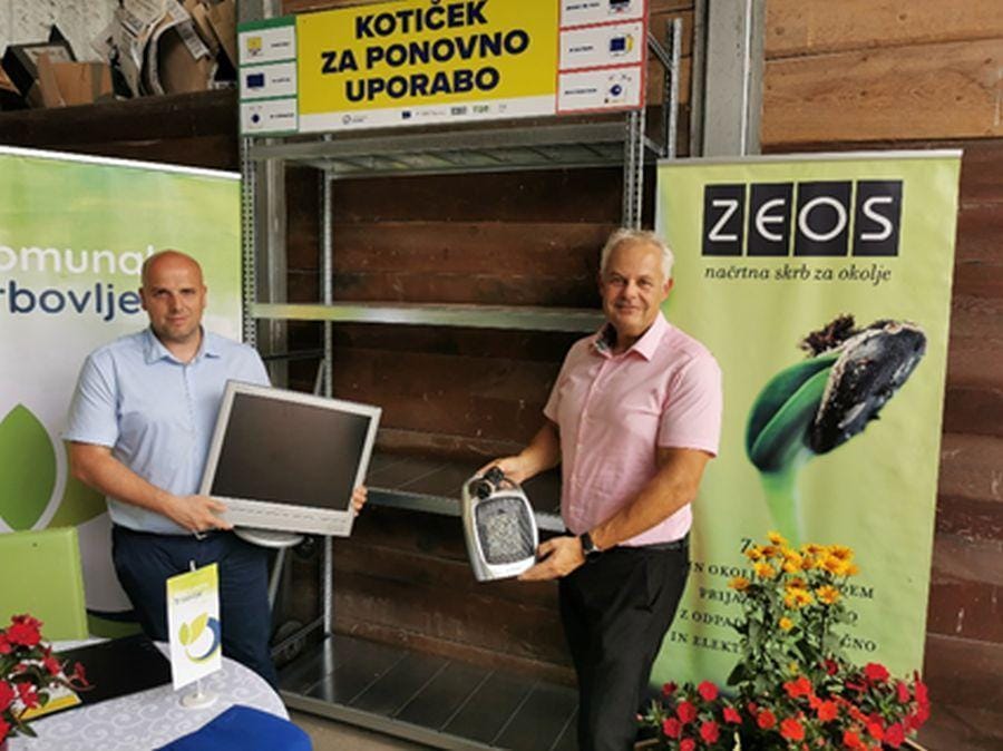 Dva kotička za oddajo še delujočih aparatov v Zasavju