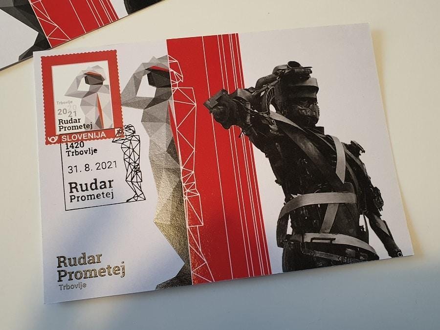 Prometej na znamki: Zamisel od filatelista do kiparja