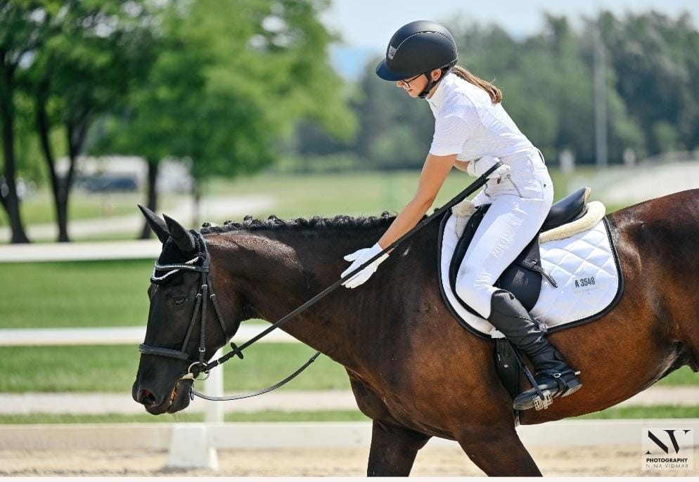 "Konji so moja sprostitev, ko sem z njimi, pozabim na šolo in vse ostalo."