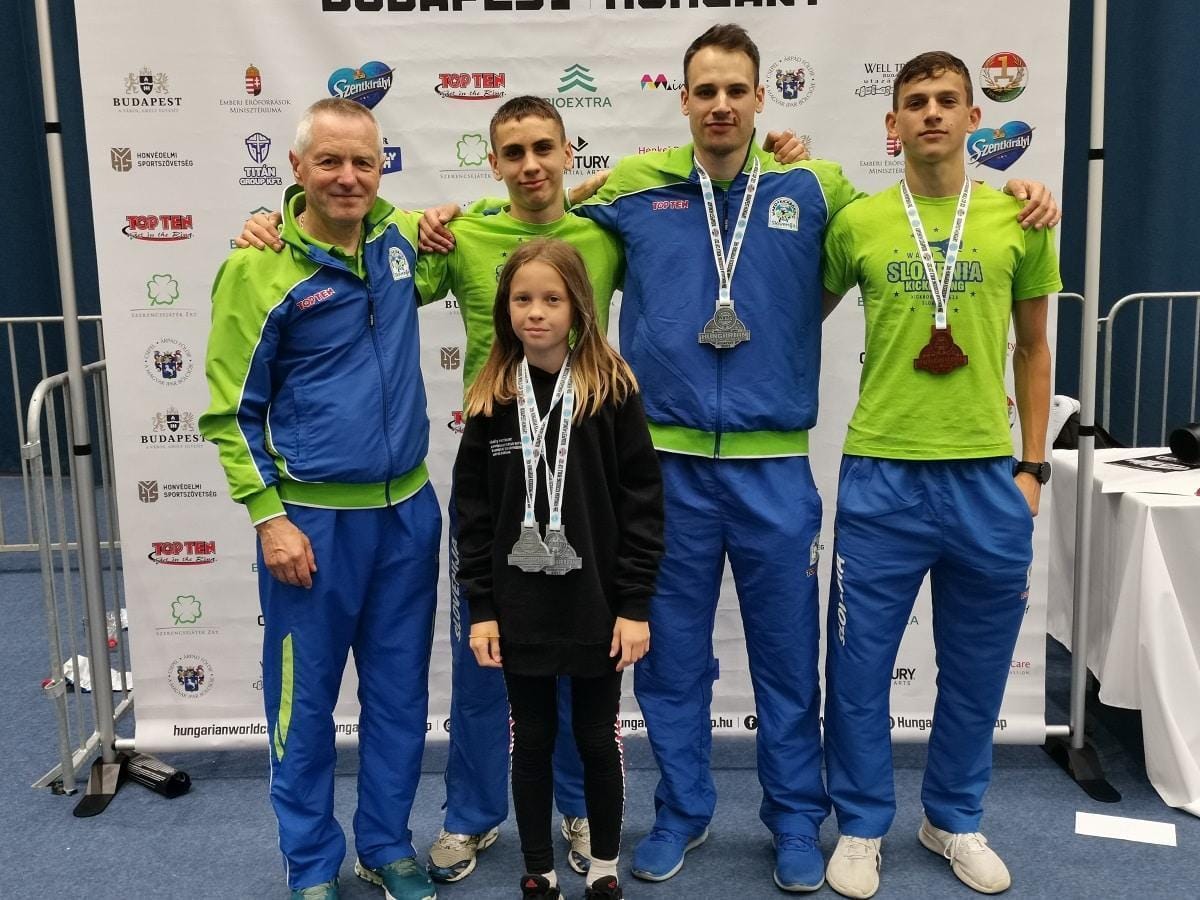 S tremi odličji iz Budimpešte