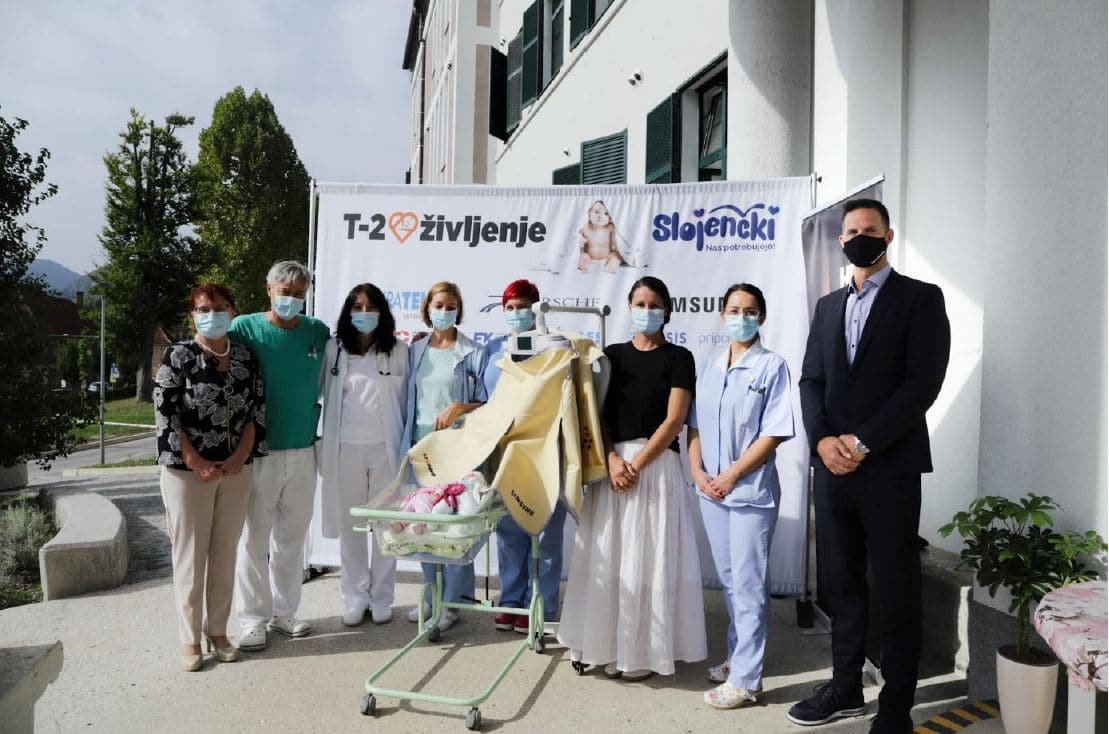 Regija bogatejša za novo napravo za novorojenčke