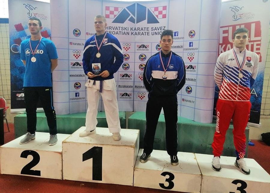 Urša in Uroš osvojila bron na Hrvaškem