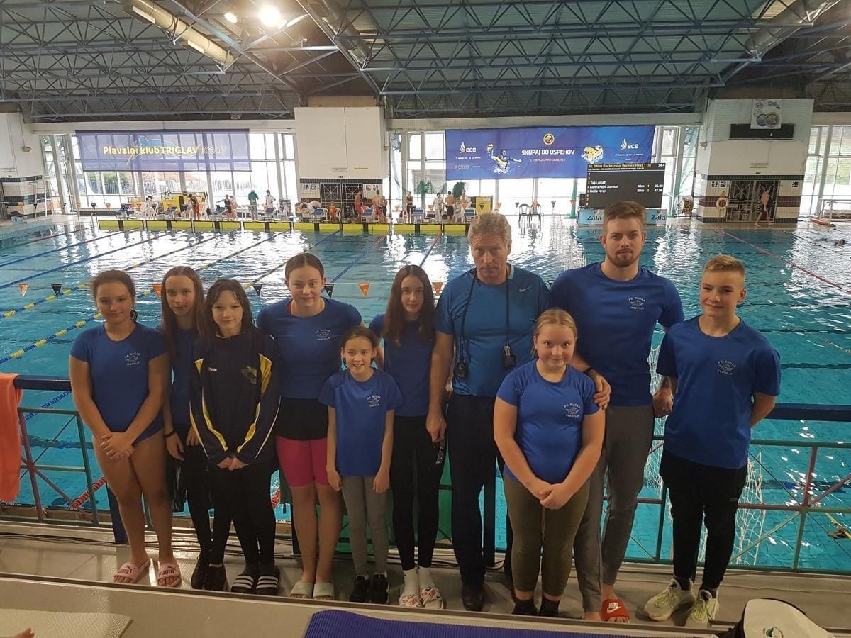 Trboveljski plavalci na 38. Špelinem in Vesninem memorialu