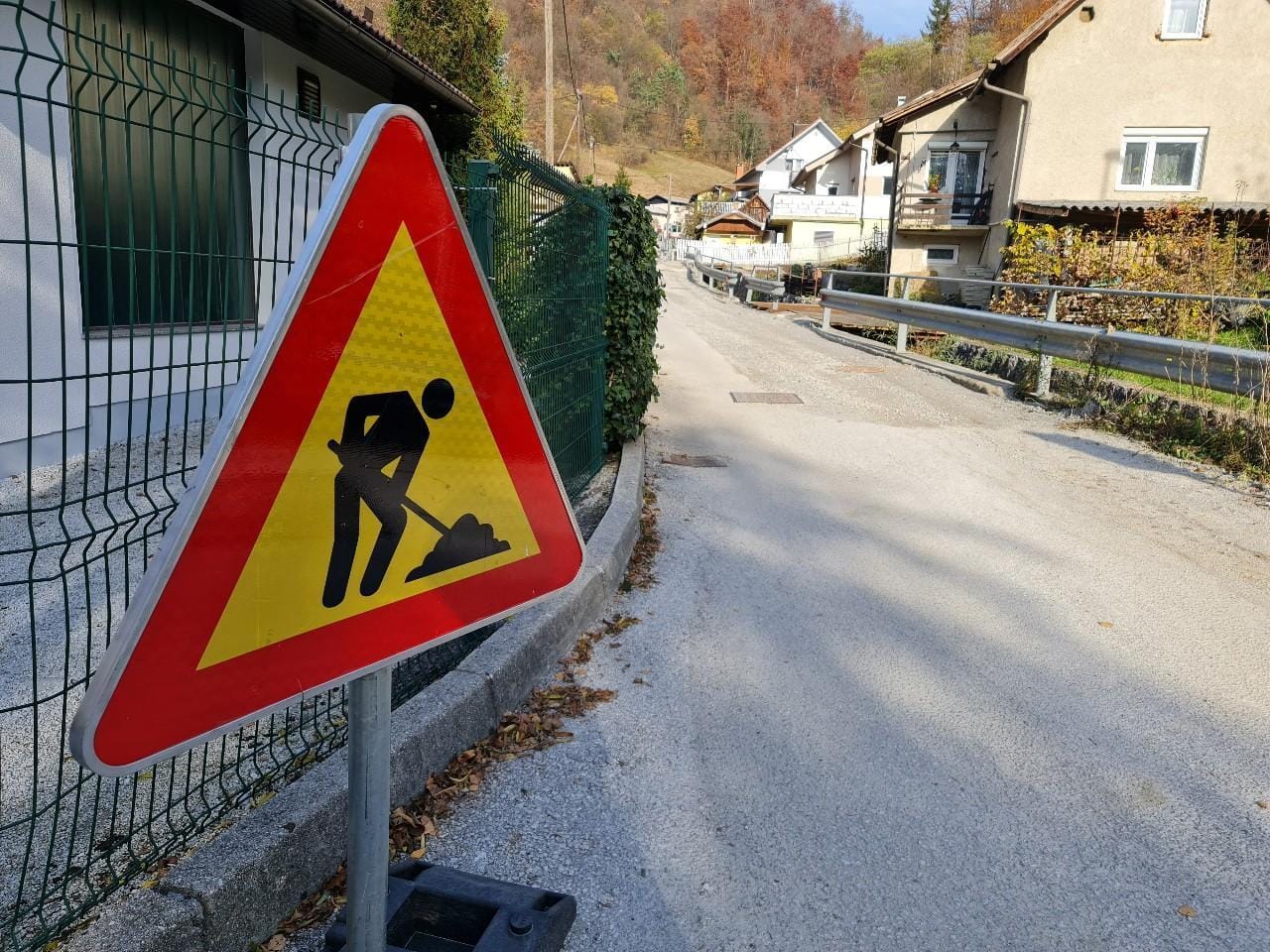 Izgradnja novih tras v Trbovljah že čez polovico