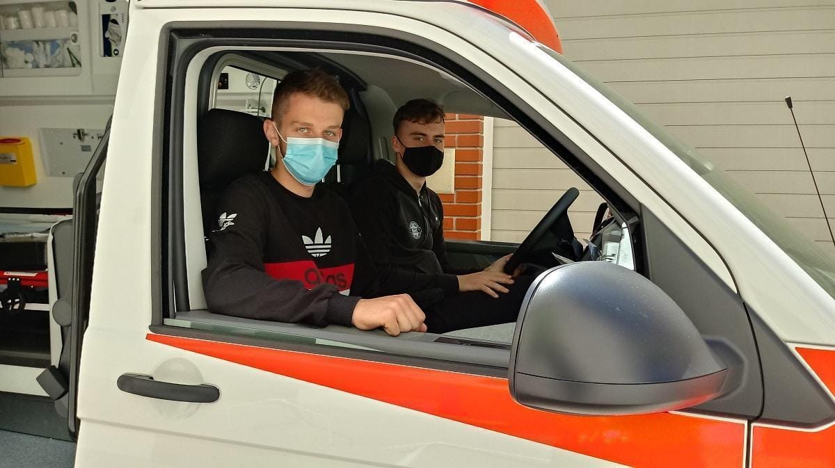 Na pomoč trboveljski bolnišnici tudi zagorski dijak Domen