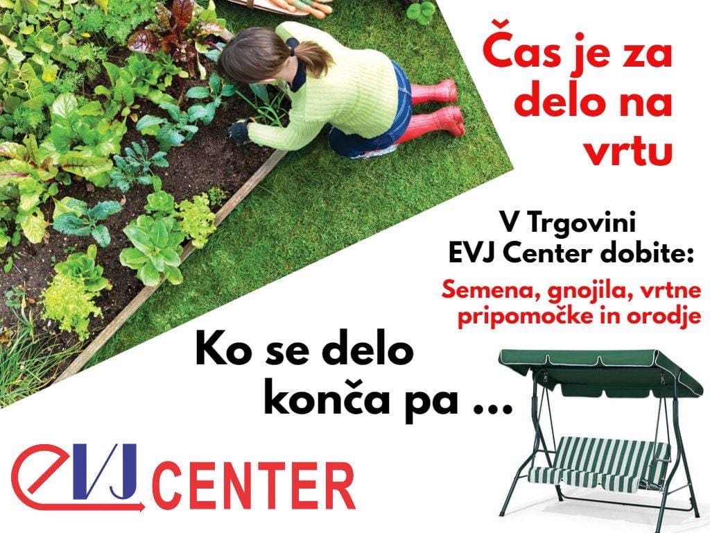 EVJ akcija: Najprej delo na vrtu, potem počitek v senci