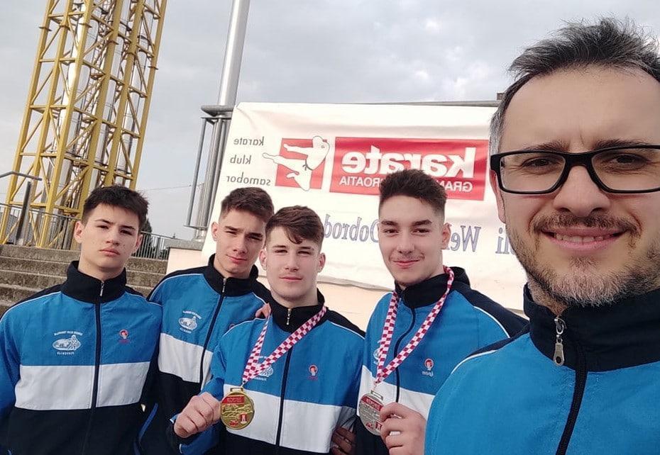 Na Grand Prix Croatia Kenanu zlato in Urošu srebro