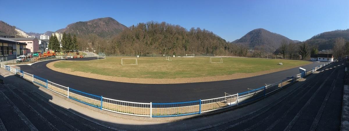 Športne površine: Prenova stadiona, nova pešpot, elektronska ključavnica, kolesarski poligon ...