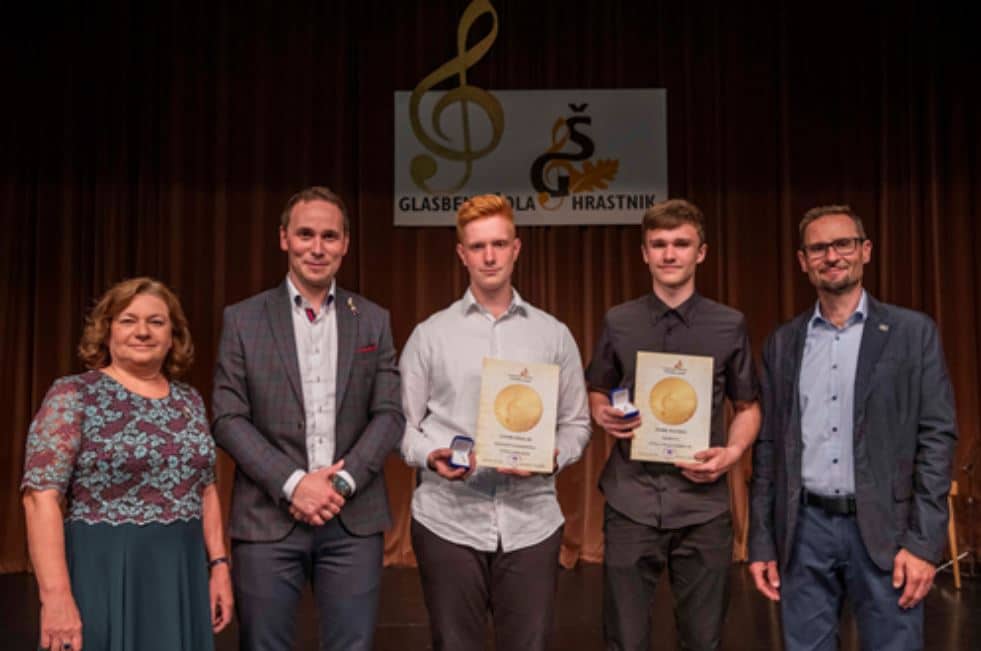 Podelili Zlati ključ najboljšima: Marku in Lovru