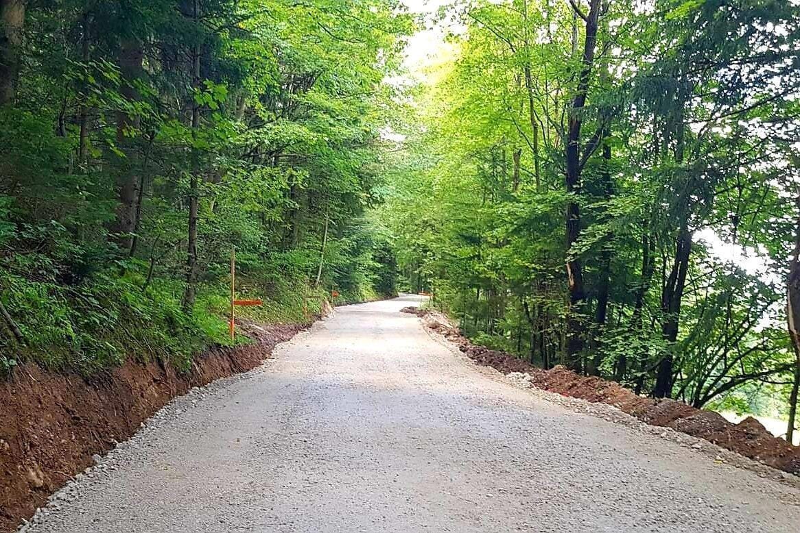 Kmalu asfalt tudi na realciji Vrhe - Medvednica