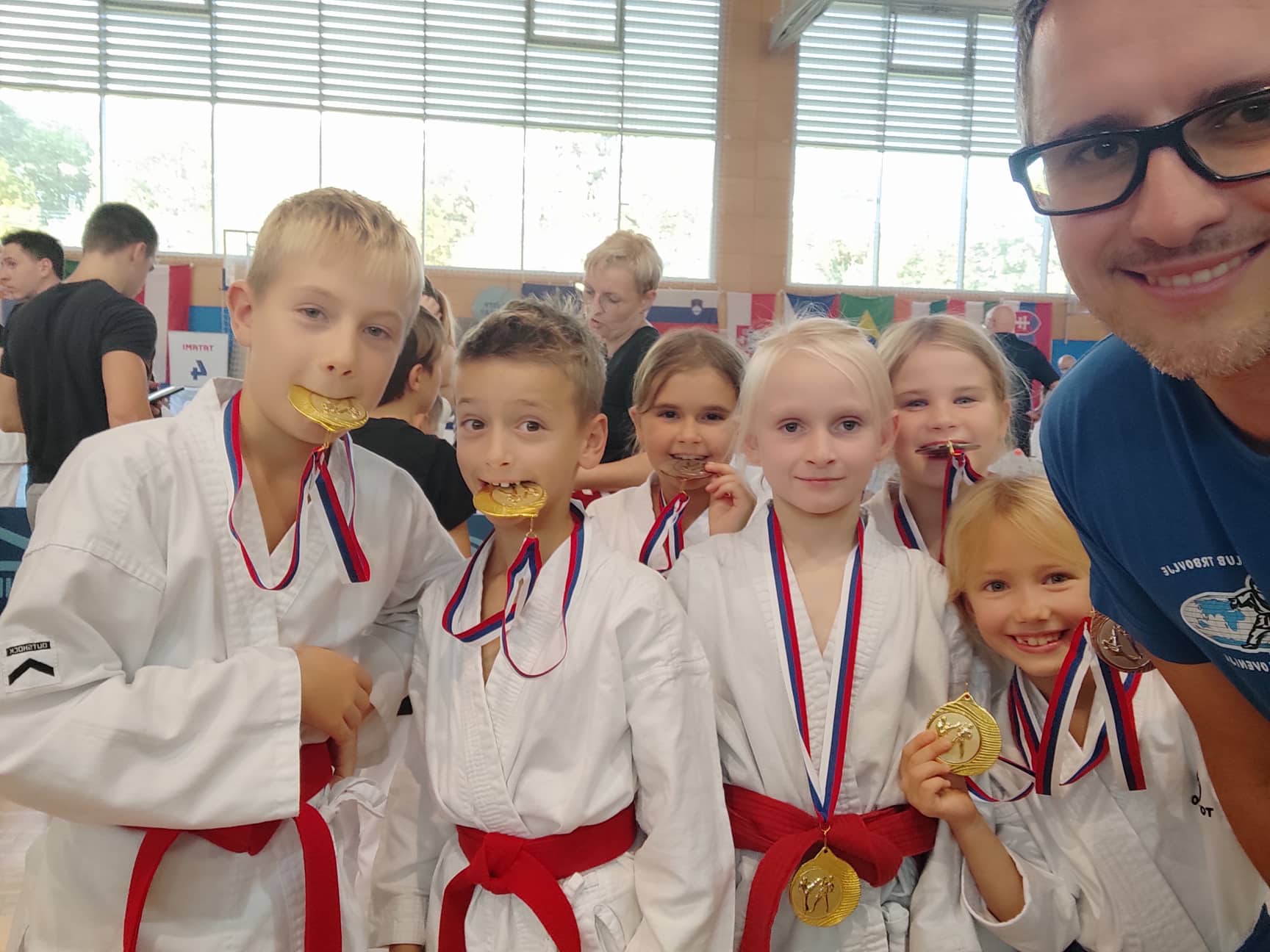Karate: Trboveljčanom 5 medalj v Mariboru