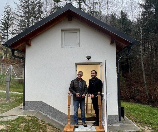 Novozgrajeni vodovodni sistem na Kalu