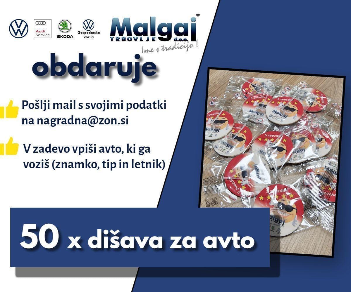 Malgaj podarja 50 dišav za vaše jeklene konjičke