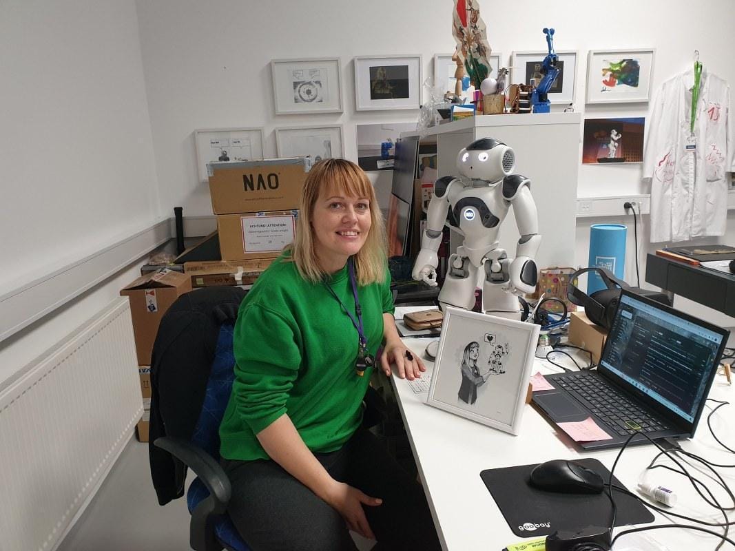 Maši Jazbec priznanje za likovno in vizualno umetnost