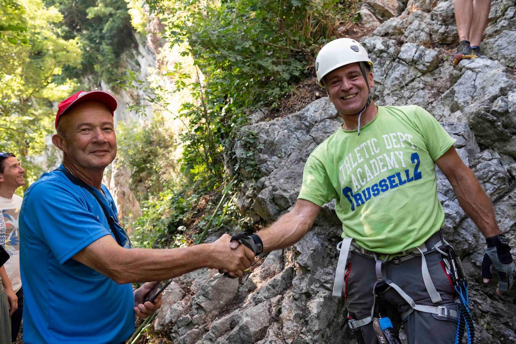 Odprta druga zasavska ferata "pod Škalo", sledi nadaljevanje