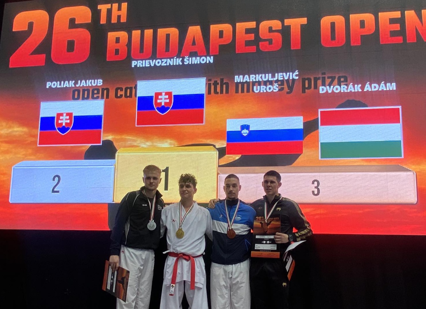Markuljević tretji na odprtem prvenstvu Budimpešte