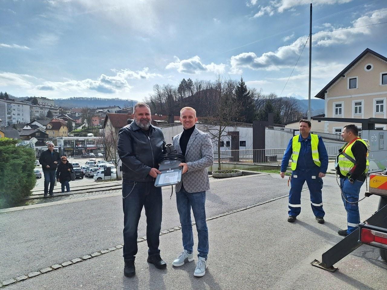 Z novimi svetilkami v Trbovljah pol manjša poraba