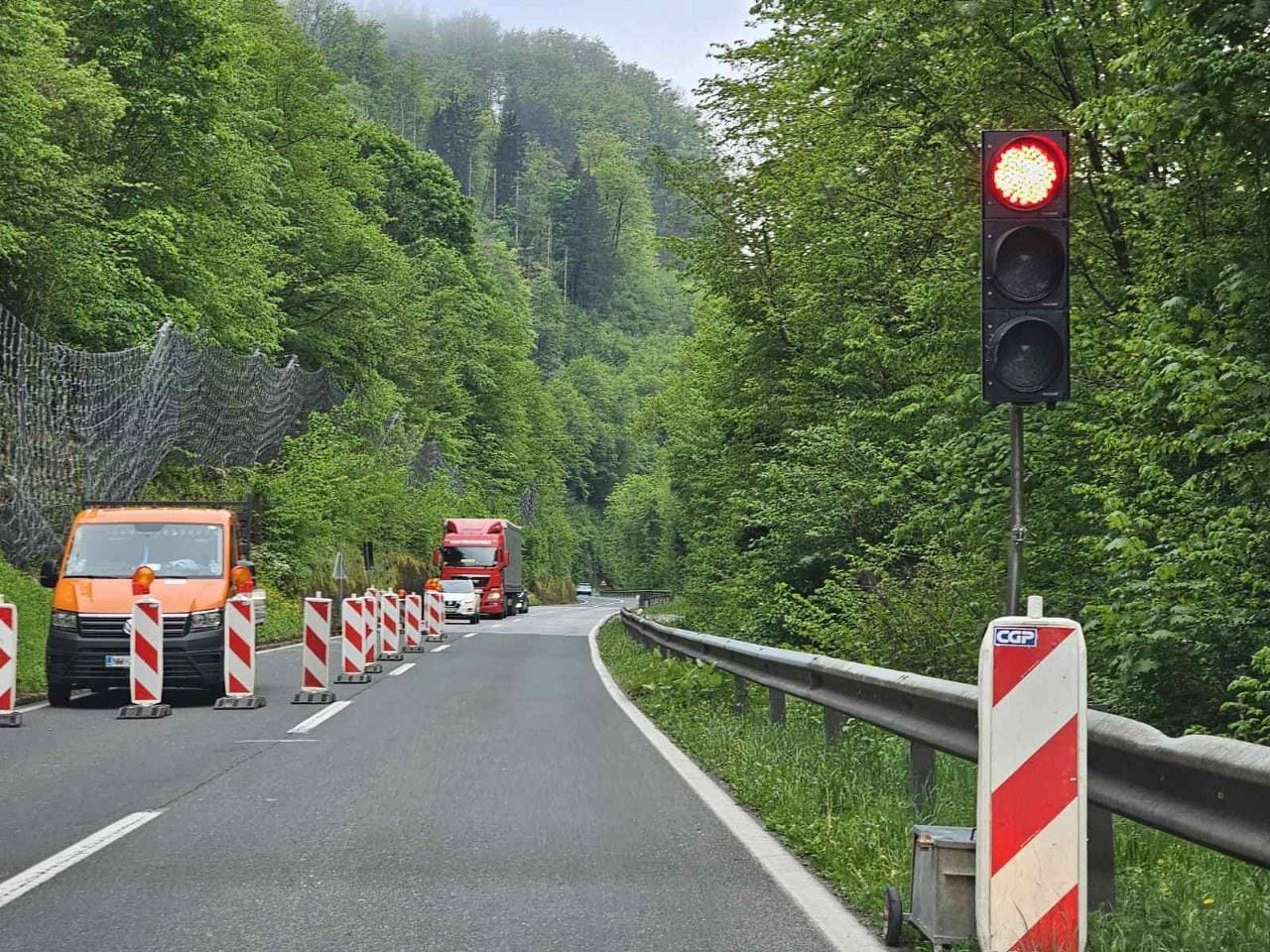 Litija - Zagorje: Jutri NE bo popolne zapore ceste