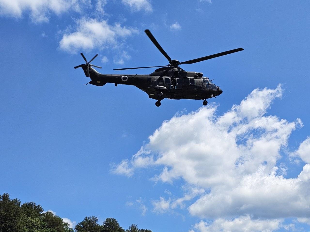 Ponesrečenca v prometni nesreči so s helikopterjem odpeljali v ljubljanski klinični center
