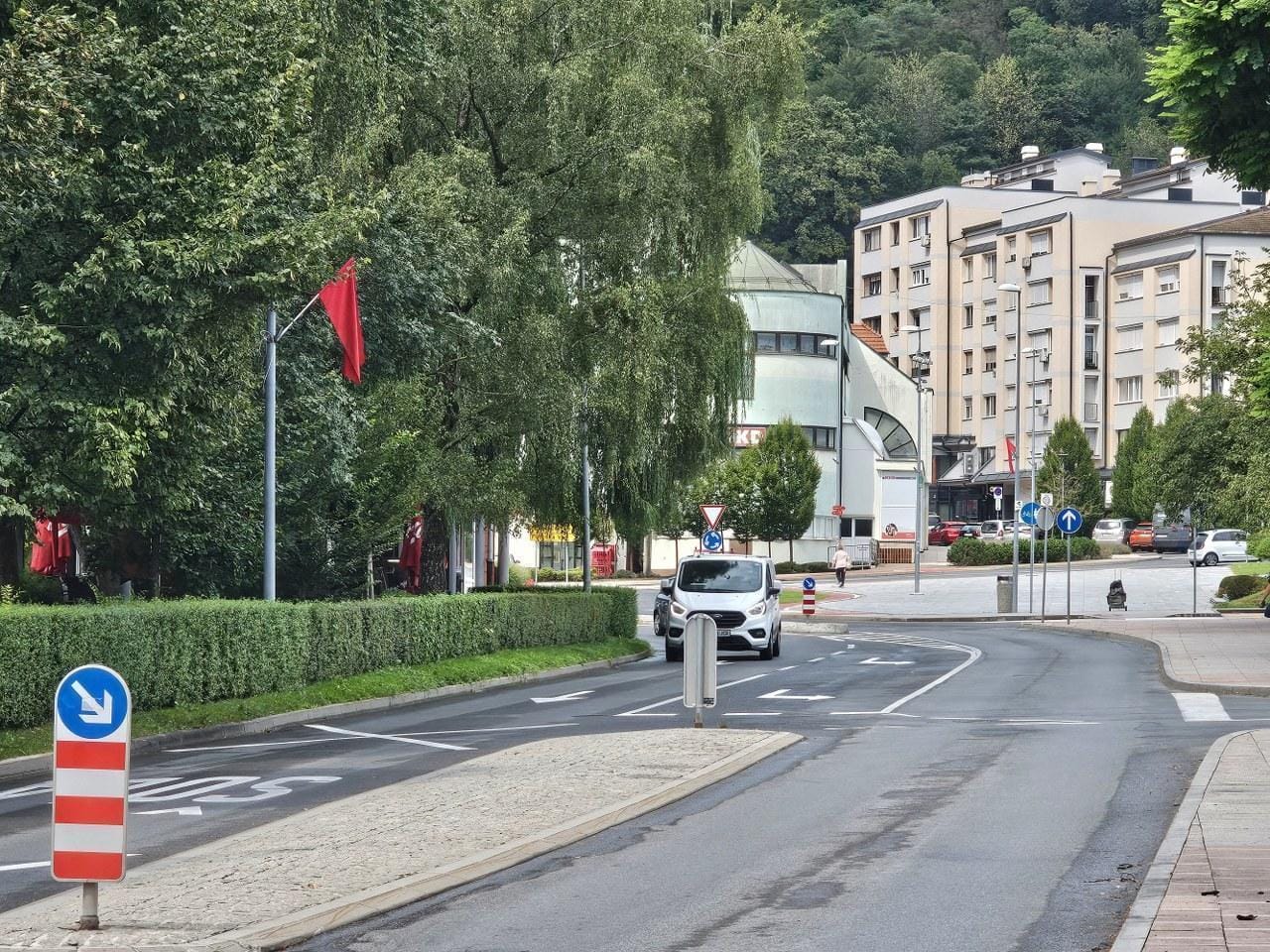 Zagorje je obarvano rdeče