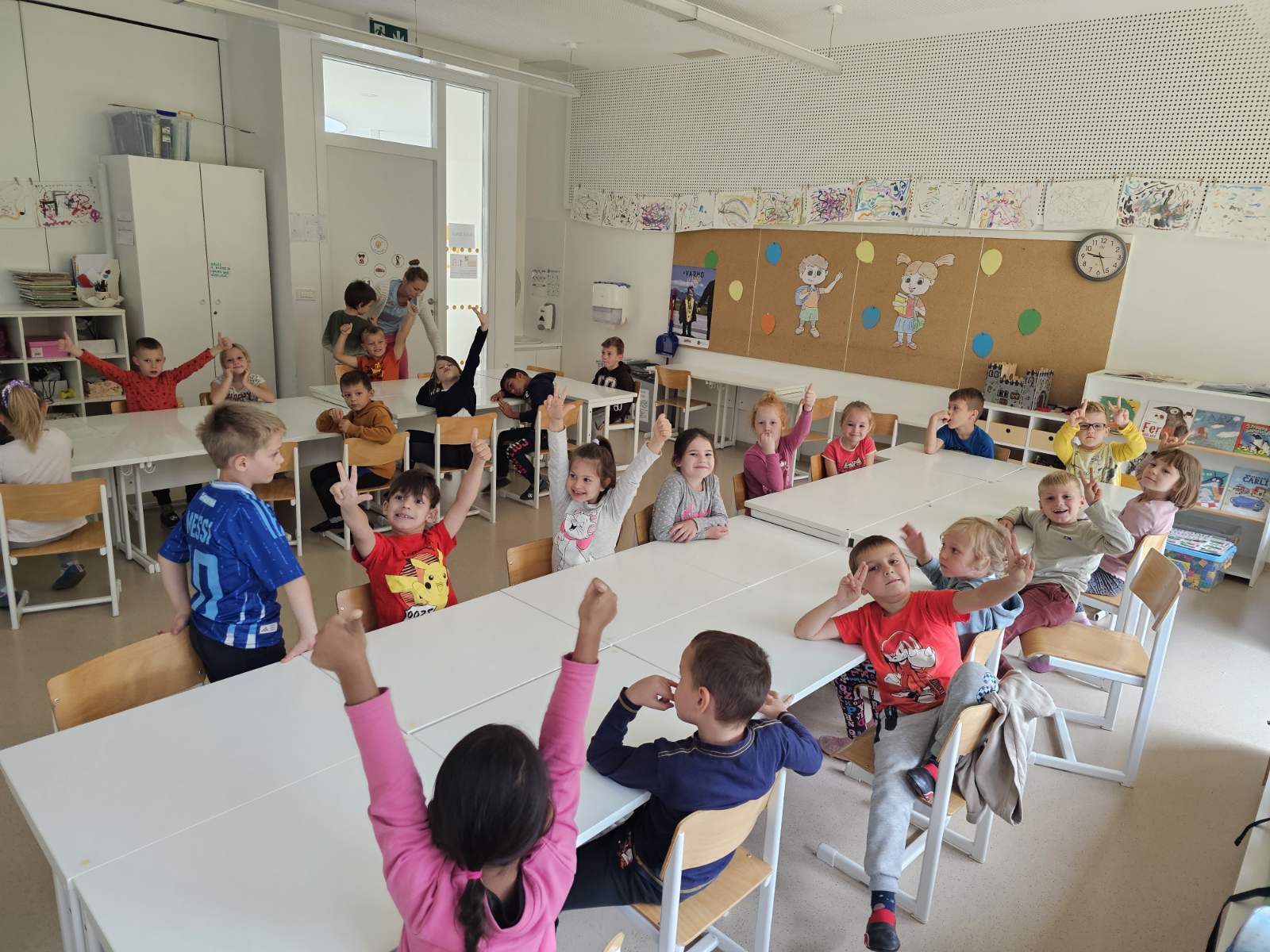 FOTO: Zasavski prvošolci del medijskega sveta