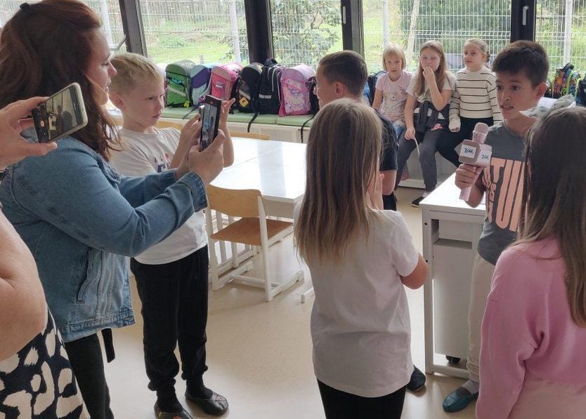 Izjemni najmlajši novinarji snemali za ZON.si