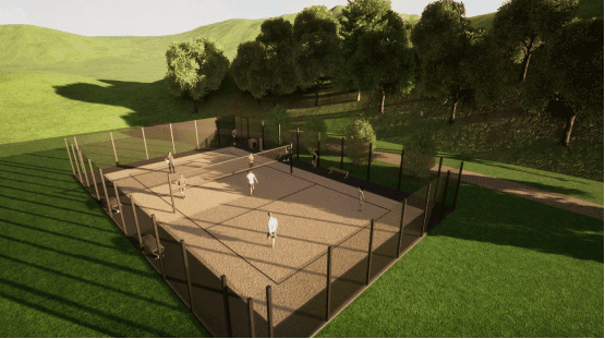 Odbojka na mivki v Evroparku ima zeleno luč