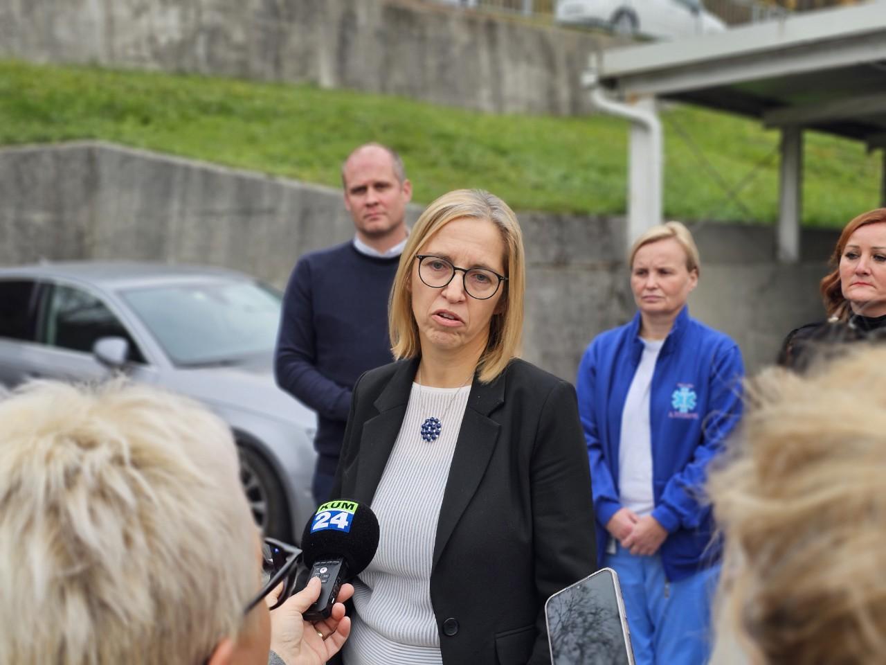 Danes prvič v trboveljski bolnišnici zdravstvena ministrica